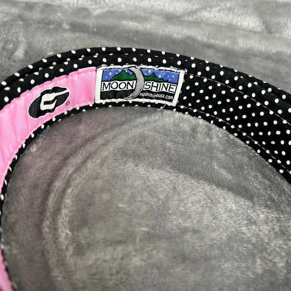 Moonshine USA Georgia Bulldogs Pink Polka Dot D-Ring‎ Belt Womens Large UGA Fan